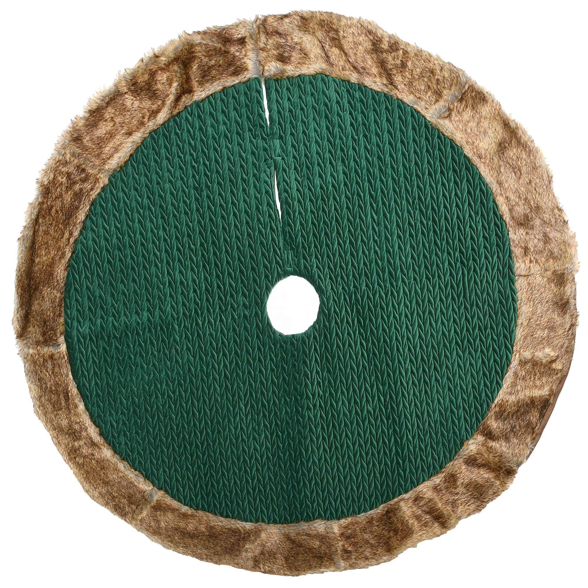 48" Rural Homestead Collection Quilted Tree Skirt